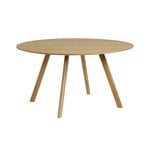 HAY CPH25 2.0 table, 120 cm, lacquered oak - lacquered oak veneer