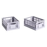 HAY Colour Crate Mini, 2 pièces, lavande