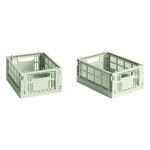 HAY Colour Crate Mini, 2-pack, mint