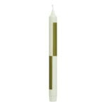 HAY Pattern candle, light green - army green