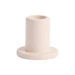 HAY Tube candleholder, S, concrete, light pink