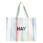 HAY Candy Stripe shoppingväska, M, flerfärgad
