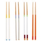 Cutlery, Colour chopsticks, 4 pcs, Multicolour