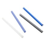Cutlery, Sip Smooth straws, 4 pcs, glass, Multicolour