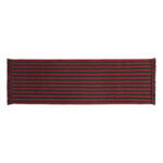 Wool rugs, Stripes and Stripes wool rug, 200 x 60 cm,  cherry, Red