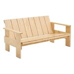 Outdoor-Sofas, Crate Loungesofa, Kiefer lackiert, Natur