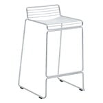 Patio chairs, Hee bar chair, galvanized, Silver