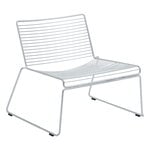 Patio chairs, Hee lounge chair, galvanized, Silver