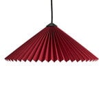 Pendant lamps, Matin 380 pendant, oxide red, Red
