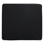 HAY Seat cushion for X-Line chair, indoor, black leather