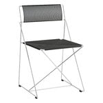 HAY X-Line chair, hot galvanised - black