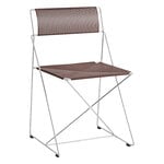 HAY X-Line chair, hot galvanized - iron red