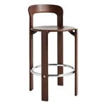 Bar stools & chairs, Rey bar stool, 65 cm, umber brown, Brown