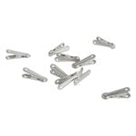 Outdoor Market peg, set of 10, aluminium