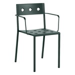 Patio chairs, Balcony dining chair with armrest, dark forest, Green Patio chairs, Balcony dining chair with armrest, dark forest, Green