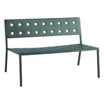 Outdoor benches, Balcony Lounge bench, 113,5 x 69 cm, dark forest, Green