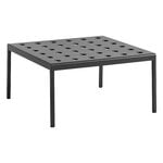 Patio tables, Balcony low table, 75 x 76 cm, anthracite, Gray