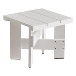 Tavoli da patio, Tavolo basso Crate, 45 x 45 cm, bianco, Bianco