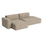 HAY Mags Soft sohva 2,5-ist., irrot. pääl., C3 Left, mat. käsinoja, Linara 216