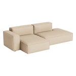 HAY Mags Soft sohva 2,5-ist., irrot. pääl., C3 Left mat. käsinoja, Metaphor 035