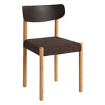 HAY Pack chair 11 tuoli, öljytty tammi - graphite brown - Remix 356