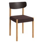 HAY Pack chair 11 tuoli, öljytty tammi - graphite brown - Steelcut 695