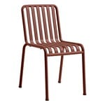 Patio chairs, Palissade chair, iron red, Red