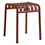 Patio chairs, Palissade stool, iron red, Red
