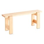 Outdoor benches, Weekday bench, 111 x 23 cm, lacquered pinewood, Natural