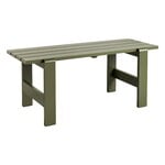 Terassipöydät, Weekday pöytä, 180 x 66 cm, oliivi, Vihreä