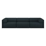 Hem Palo Block 3-seater sofa, low back with armrests, pine