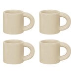 Cups & mugs, Bronto espresso cup, 4 pcs, sand, Beige