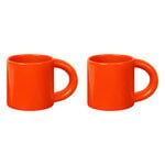 Tasses et mugs, Tasse Bronto, 2 pièces, orange, Orange