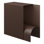 Glyph Alpha side table, chocolate brown