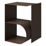Side & end tables, Glyph Beta side table, chocolate brown, Brown