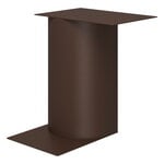 Glyph Gamma side table, chocolate brown