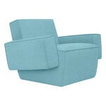 Armchairs & lounge chairs, Hunk lounge chair with armrests, Tiree Icicle, Light blue