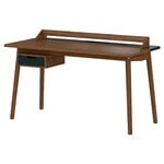Desks, Honore desk, walnut - slate grey, Brown