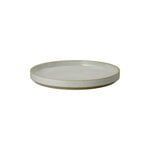 Hasami Porcelain Assiette, 185 mm, gris brillant