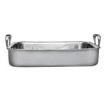 Ovenware, Servire Pro roaster, steel, Silver