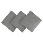 Cleaning products, Happy Sinks dishcloth, 3 pcs, cold grey, Gray