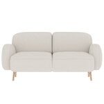 Sofas, Auguste 2-Sitzer-Sofa, Perlweiß, Weiß