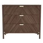 Sideboards & dressers, Marius chest of drawers, wide, walnut, Natural