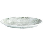 Soft Ice oval dish, green