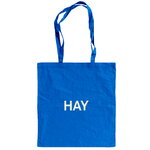 HAY Blue tote bag, white logo