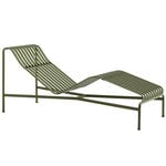 Palissade chaise longue, olive