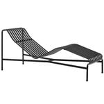 Deck chairs & daybeds, Palissade chaise longue, anthracite, Gray