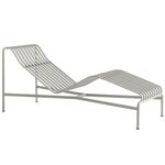 Deck chairs & daybeds, Palissade chaise longue, sky grey, Grey