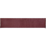 Cotton rugs, Stripes and Stripes rug, 65 x 300 cm, navy cacao, Multicolour
