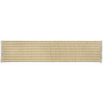 Cotton rugs, Stripes and Stripes rug, 65 x 300 cm, barley field, Multicolour